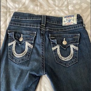 True Religion Jeans Hire Rise Boot Cut Preloved size 28